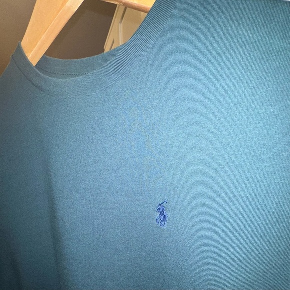 Polo by Ralph Lauren Blue Short Sleeve Tee Youth 10/12 - Picture 5 of 8
